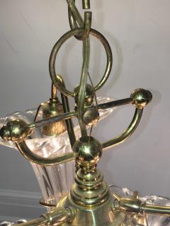  Seguso Beautiful Modernist Murano Glass Cornucopia Chandelier - 512491
