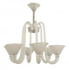  Seguso Italian 1940s Chandelier - 467001