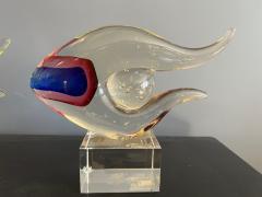  Seguso MODERNIST MURANO GLASS FISH BOOKENDS - 2440922