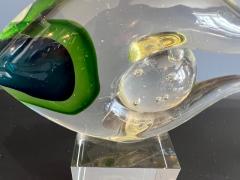  Seguso MODERNIST MURANO GLASS FISH BOOKENDS - 2440923