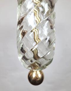  Seguso Mid Century Italian Murano Glass Chandelier by S guso - 3125236