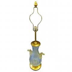  Seguso Monumental Seguso Clear and Gold Murano Glass Lamp - 551507