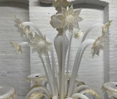  Seguso Murano Seguso Floral Chandelier - 3130898