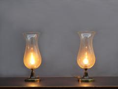  Seguso PAIR OF FINE ITALIAN MID CENTURY TABLE LAMPS BY SEGUSO - 977061