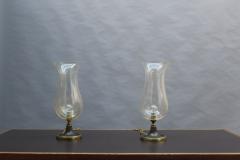  Seguso PAIR OF FINE ITALIAN MID CENTURY TABLE LAMPS BY SEGUSO - 977063