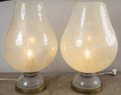  Seguso Pair of Vintage Murano Uplights - 654771