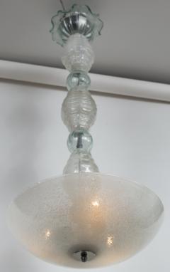  Seguso Rare Vintage Italian Murano Pendant Light By Seguso - 2383421