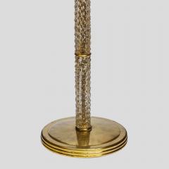  Seguso Seguso Vetri d Arte 1950s brass and glass floor lamp by Seguso Vetri D Arte - 3843434