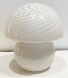  Seguso Seguso Vetri d Arte 1970s Vintage Vetri Blown Murano Glass Mushroom Lamp - 4045413