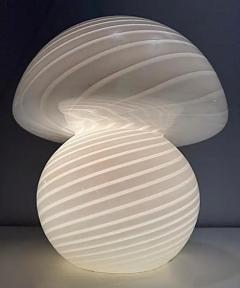  Seguso Seguso Vetri d Arte 1970s Vintage Vetri Blown Murano Glass Mushroom Lamp - 4045417