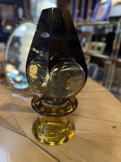  Seguso Seguso Vetri d Arte Flavio Poli Seguso Sculptural Green Murano Glass Table Lamp - 4256005