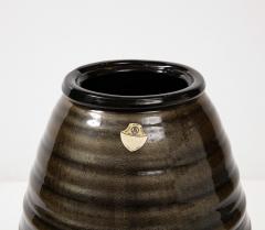  Seguso Seguso Vetri d Arte Large Gilt Fleck Vase by Seguso Vetri DArte - 3008268