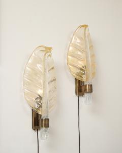  Seguso Seguso Vetri d Arte Leaf Wall Lights by Seguso Vetri DArte - 4055442