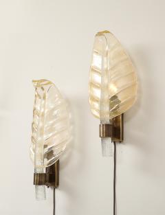  Seguso Seguso Vetri d Arte Leaf Wall Lights by Seguso Vetri DArte - 4055447