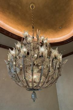  Seguso Seguso Vetri d Arte Monumental Hand Blown Glass Chandelier Attributed to Seguso Vetri dArte - 4593684
