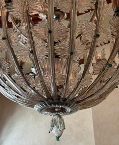  Seguso Seguso Vetri d Arte Monumental Hand Blown Glass Chandelier Attributed to Seguso Vetri dArte - 4593686