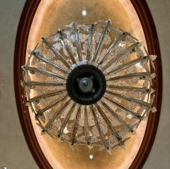  Seguso Seguso Vetri d Arte Monumental Hand Blown Glass Chandelier Attributed to Seguso Vetri dArte - 4593693