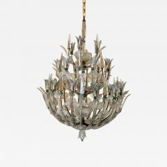  Seguso Seguso Vetri d Arte Monumental Hand Blown Glass Chandelier Attributed to Seguso Vetri dArte - 4595086