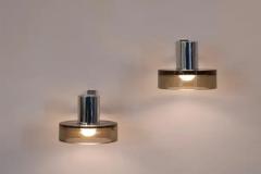  Seguso Seguso Vetri d Arte Pair Seguso wall lights Italy c1970 - 3823198