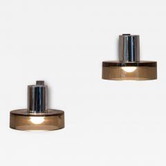  Seguso Seguso Vetri d Arte Pair Seguso wall lights Italy c1970 - 3826039