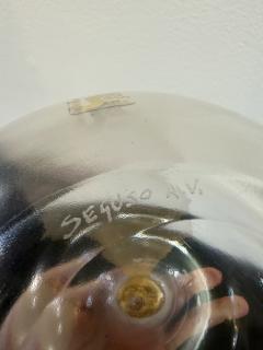  Seguso Seguso Vetri d Arte Seguso Apple Sculpture with Gold Leaf Italy 1970s - 4540916