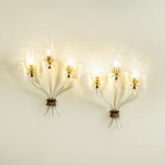  Seguso Seguso Vetri d Arte Seguso Vetri dArte Pair of Murano Wall Sconces - 3817042