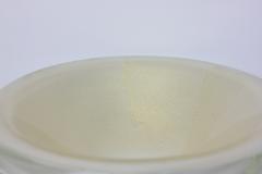  Seguso Seguso Vetri d Arte Seguso by Flavio Poli Gold Clear Sommerso Blown Glass Bowl 1940 Italy - 4598265