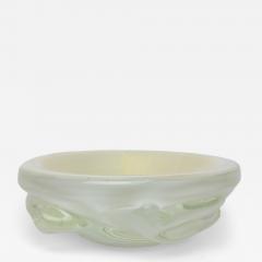  Seguso Seguso Vetri d Arte Seguso by Flavio Poli Gold Clear Sommerso Blown Glass Bowl 1940 Italy - 4598284