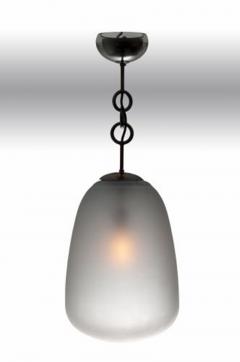  Seguso The Matteo Lantern in Ash Finished Opaque Glass - 268127