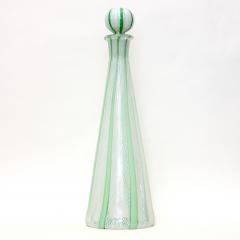  Seguso Verti d Arte Seguso Vetri dArte Filigree Blown Glass Decanter 1960 Italy - 2051912