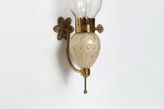  Seguso Vetri d Arte Seguso Murano glass wall lamp - 3024264