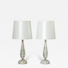  Seguso Vetri dArte Pair of Seguso Vetri dArte Table Lamps made in Italy - 469834