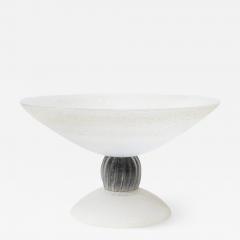  Seguso Viro Modernist Hand Blown Murano Glass Centerpiece in Scavo by Seguso - 3110925