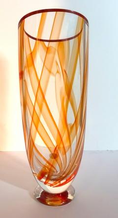  Seguso Viro Seguso Viro Tall Suez Echo Vase Limited 101 Edition Murano 2010 - 3602335