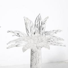  Seguso Viro Set of 3 Hand Blown Murano Glass Palm Tree Candleholders by Seguso for Tiffany - 3443191