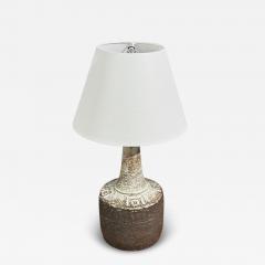  Sejer Keramikfabrik Fridtjof Sejersen Table Lamp Brown Ceramic Denmark 1960s - 4483527