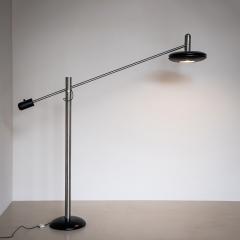  Selenova Large Floor Lamp with Long Arm attributed to Selenova Italy Mid 20th Century - 4606368