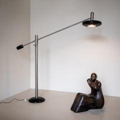 Selenova Large Floor Lamp with Long Arm attributed to Selenova Italy Mid 20th Century - 4606373