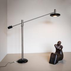  Selenova Large Floor Lamp with Long Arm attributed to Selenova Italy Mid 20th Century - 4606374