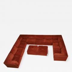  Selig Furniture Co Cubo Sectional in Velvet by Selig 12 Pieces - 2199695