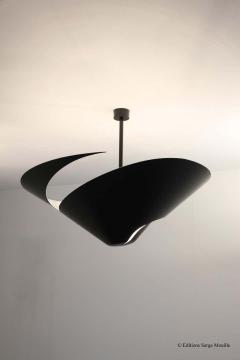  Serge Mouille USA Large Serge Mouille Snail Ceiling Lamp - 1816806
