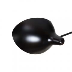  Serge Mouille USA SERGE MOUILLE BLACK ENAMELLED 3 ARMS CEILING LIGHT - 2140138