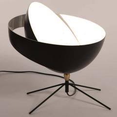  Serge Mouille USA Serge Mouille Saturn Table Lamp in Black - 1808315