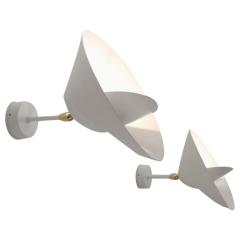  Serge Mouille USA Serge Mouille Saturn Wall Lamp in Black - 1808292