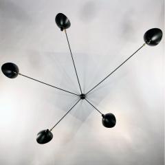  Serge Mouille USA Serge Mouille Spider Sconce in Black 5 Arms AVAILABLE OCTOBER 10 - 3266228