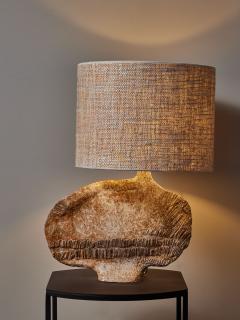  Serre Morizot Ceramic Table Lamp Signed and Dated Serre Morizot - 3283497