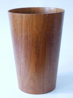  Servex Mid Century Modern Teak Waste Paper Bin by Martin Aberg for Servex Sweden 1960s - 3390179