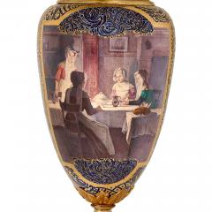  Sevres Manufacture Nationale de S vres A large S vres style mounted and gilt painted porcelain vase - 2761131