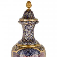  Sevres Manufacture Nationale de S vres A large S vres style mounted and gilt painted porcelain vase - 2761133