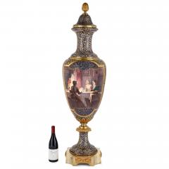  Sevres Manufacture Nationale de S vres A large S vres style mounted and gilt painted porcelain vase - 2761136